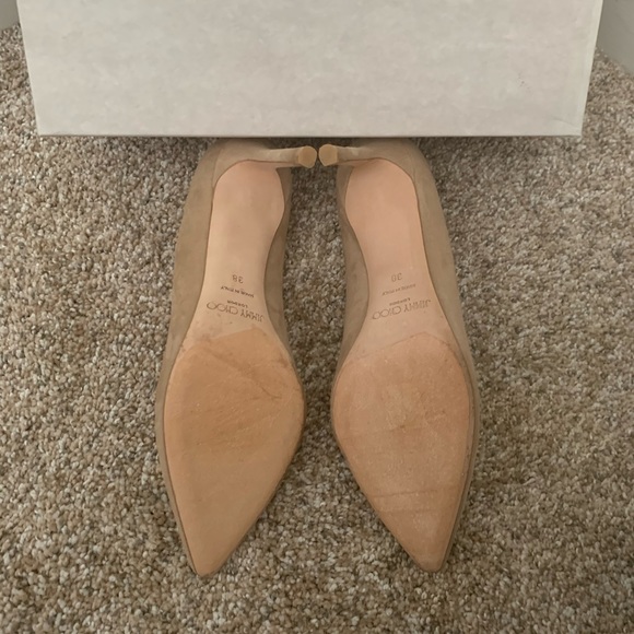 Jimmy Choo Suede Romy 85 - 38 - Picture 3 of 3